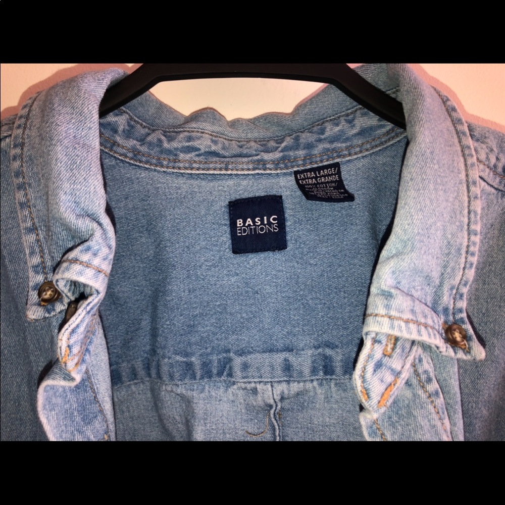 Basic Editions Jean Jacket - Picture 3 of 3
